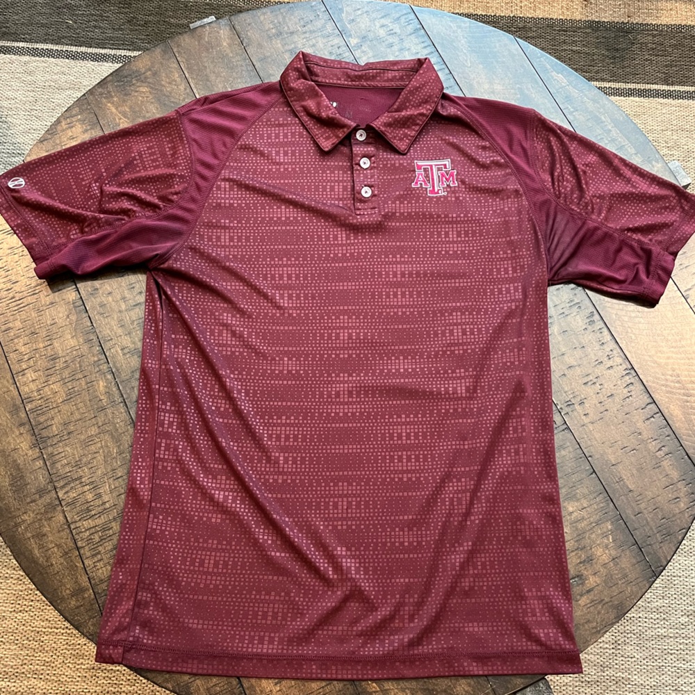Texas A&M Athletic Polo